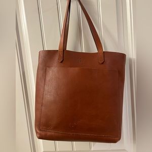 Madewell Transport Tote - monogrammed ARJ
